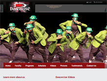 Tablet Screenshot of dancercise.ca